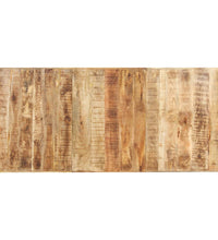 Esstisch 220x100x75 cm Raues Mango-Massivholz