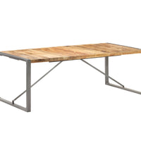 Esstisch 220x100x75 cm Raues Mango-Massivholz