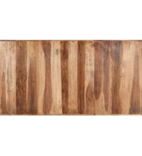 Couchtisch 180x90x40 cm Massivholz mit Palisander-Finish