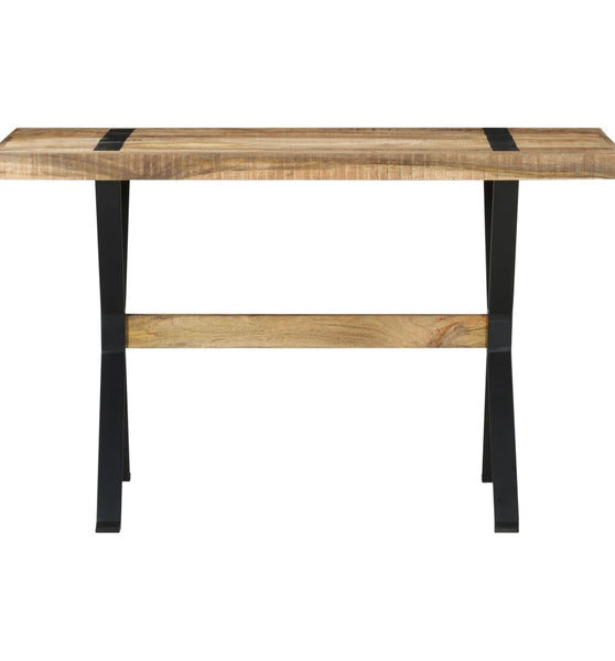 Esstisch 120x60x76 cm Raues Mangoholz