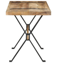Esstisch 120x60x76 cm Raues Mangoholz