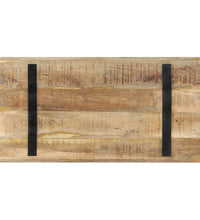Esstisch 120x60x76 cm Raues Mangoholz