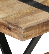 Esstisch 120x60x76 cm Raues Mangoholz