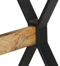 Esstisch 120x60x76 cm Raues Mangoholz