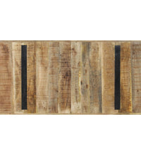 Esstisch 140x70x76 cm Raues Mangoholz