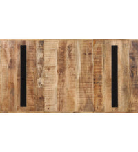 Esstisch 180x90x76 cm Raues Mangoholz