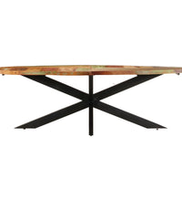 Esstisch 240x100x75 cm Altholz Massiv