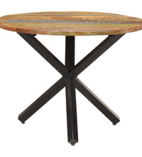Esstisch Rund 100x100x75 cm Altholz Massiv