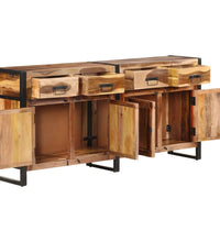 Sideboard 172x35x80 cm Massivholz Akazie Honigfarben