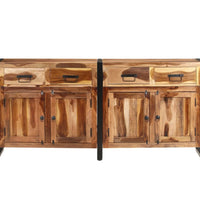 Sideboard 172x35x80 cm Massivholz Akazie Honigfarben