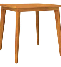 Gartentisch 85x85x75 cm Massivholz Akazie