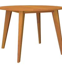 Gartentisch Ø110x75 cm Massivholz Akazie