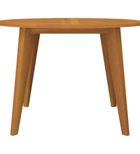 Gartentisch Ø110x75 cm Massivholz Akazie