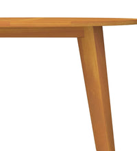 Gartentisch Ø110x75 cm Massivholz Akazie