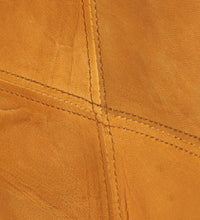 2-Sitzer-Sofa Hellbraun Echtleder