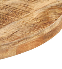 Bistrotisch Rund Ø60x75 cm Raues Mangoholz