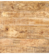 Bistrotisch Quadratisch 70x70x75 cm Raues Mangoholz