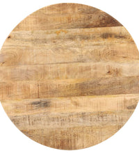 Bistrotisch Rund Ø70x75 cm Raues Mangoholz