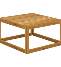 3-tlg. Garten-Lounge-Set mit Kissen Massivholz Akazie