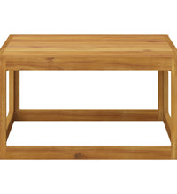 3-tlg. Garten-Lounge-Set mit Kissen Massivholz Akazie