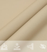 Sonnensegel Oxford-Gewebe Quadratisch 2,5x2,5 m Beige