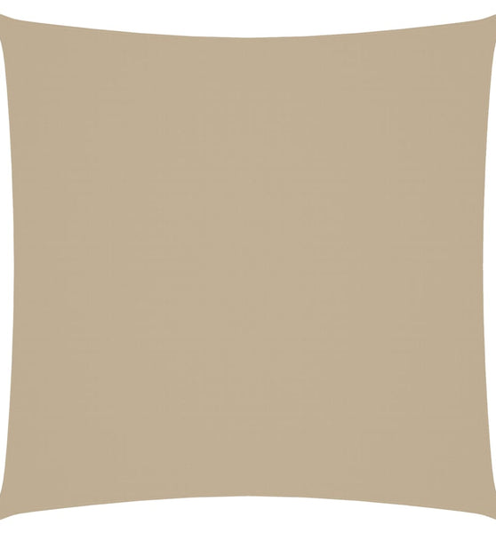 Sonnensegel Oxford-Gewebe Quadratisch 4x4 m Beige