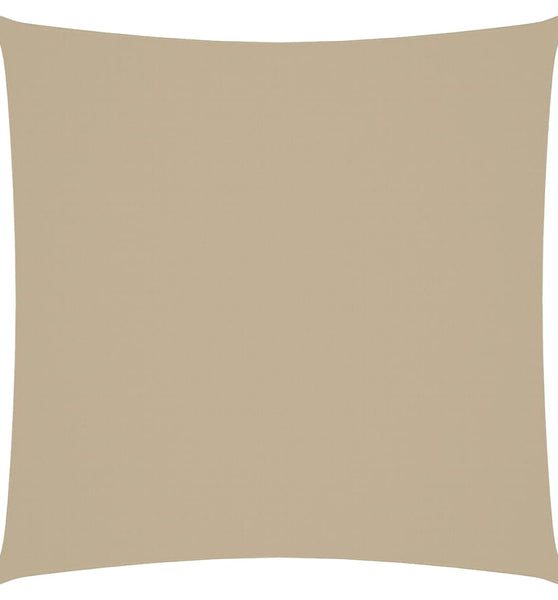 Sonnensegel Oxford-Gewebe Quadratisch 5x5 m Beige