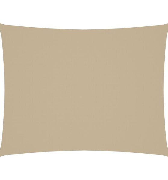 Sonnensegel Oxford-Gewebe Rechteckig 2x3 m Beige