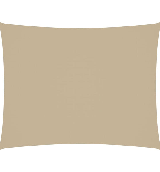 Sonnensegel Oxford-Gewebe Rechteckig 2x3,5 m Beige