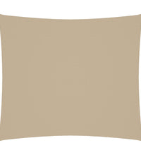 Sonnensegel Oxford-Gewebe Rechteckig 2,5x3 m Beige