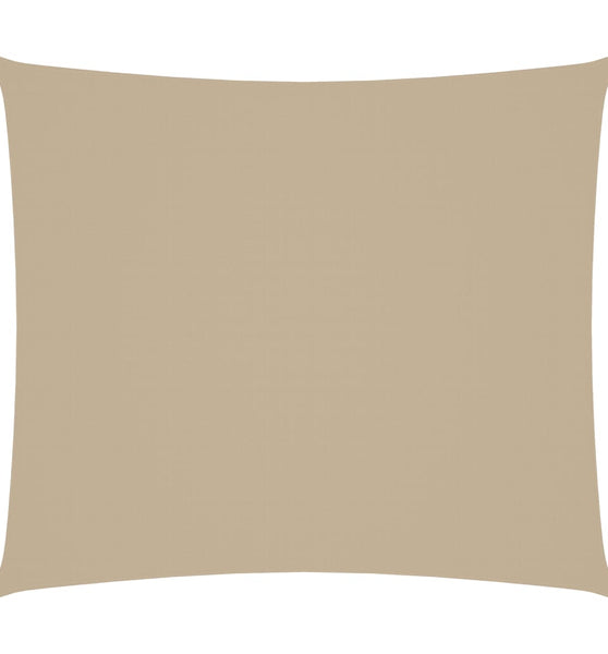 Sonnensegel Oxford-Gewebe Rechteckig 2,5x3 m Beige