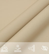 Sonnensegel Oxford-Gewebe Rechteckig 2,5x4 m Beige