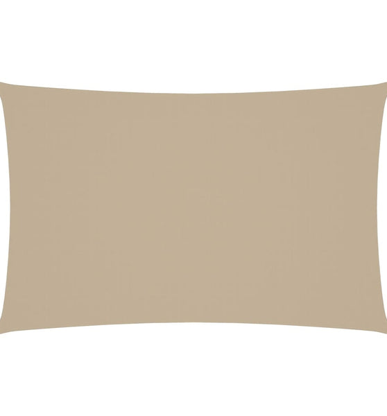 Sonnensegel Oxford-Gewebe Rechteckig 4x7 m Beige