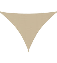 Sonnensegel Oxford-Gewebe Dreieckig 4x4x5,8 m Beige