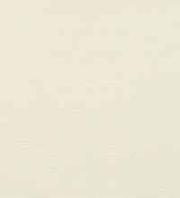 Sonnensegel Oxford-Gewebe Quadratisch 5x5 m Creme