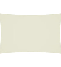 Sonnensegel Oxford-Gewebe Rechteckig 2,5x5 m Creme