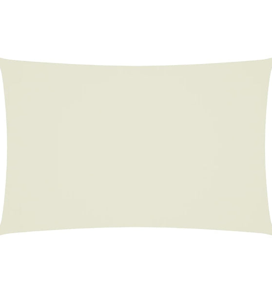 Sonnensegel Oxford-Gewebe Rechteckig 2,5x5 m Creme