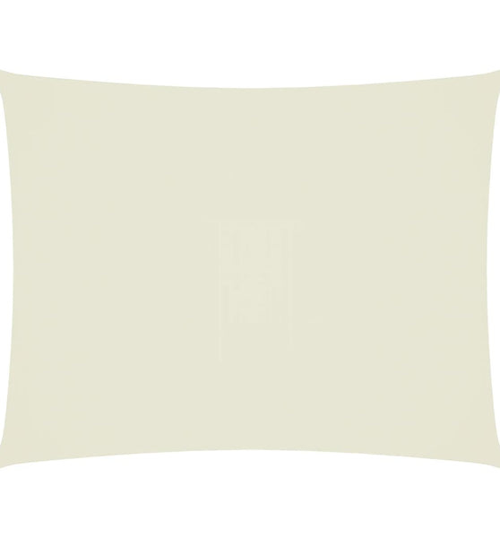 Sonnensegel Oxford-Gewebe Rechteckig 4x5 m Creme