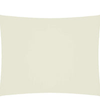 Sonnensegel Oxford-Gewebe Rechteckig 5x6 m Creme