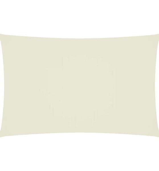 Sonnensegel Oxford-Gewebe Rechteckig 5x8 m Creme