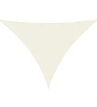 Sonnensegel Oxford-Gewebe Dreieckig 3x3x4,24 m Creme