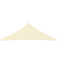 Sonnensegel Oxford-Gewebe Dreieckig 4x4x5,8 m Creme