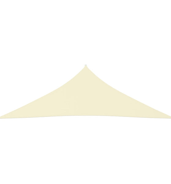 Sonnensegel Oxford-Gewebe Dreieckig 4x4x5,8 m Creme