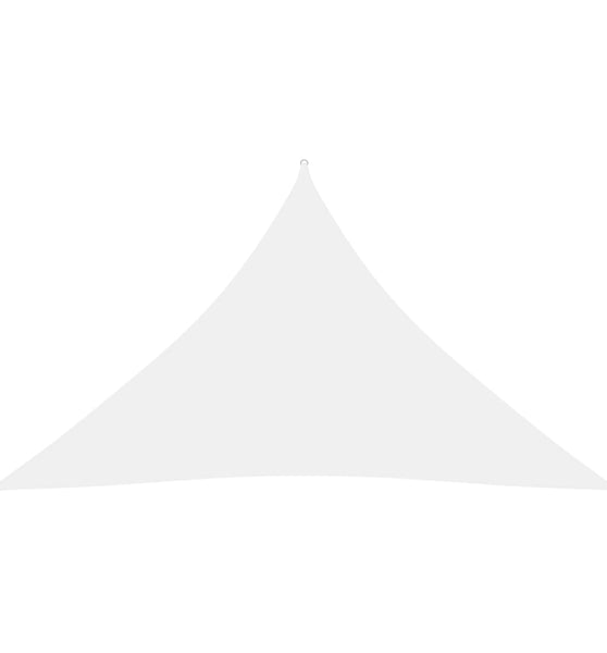 Sonnensegel Oxford-Gewebe Dreieckig 3x3x4,24 m Weiß