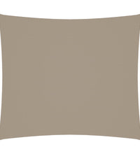 Sonnensegel Oxford-Gewebe Rechteckig 2,5x3 m Taupe