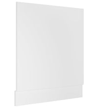 Geschirrspülerblende Weiß 59,5x3x67 cm Holzwerkstoff