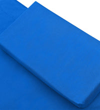 Sonnenliege Stoff Blau