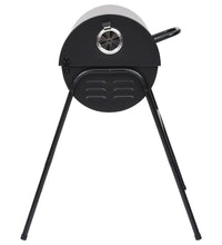 Grill mit 2 Grillrosten Schwarz 80x95x90 cm Stahl