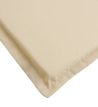 Sonnenliegen-Auflage Beige 186x58x3 cm Oxford-Gewebe