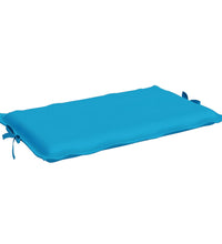 Sonnenliegen-Auflage Blau 186x58x3 cm Oxford-Gewebe